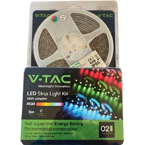 LED TRAKA SET 7W/M RGB 60LED/M 12V 5M IP65
