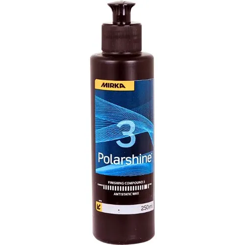 MIRKA POLARSHINE 3 FINISH WAX 250ML