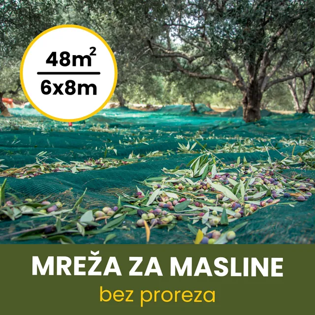 MREŽA ZA MASLINE 6X8 BEZ PROREZA