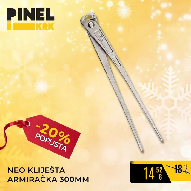 NEO KLIJEŠTA ARMIRAČKA 300MM