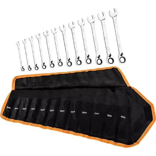 NEO SET KLJUČEVA S RAČNOM 8-19MM