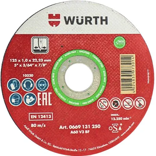 REZNA PLOČA INOX 125 W