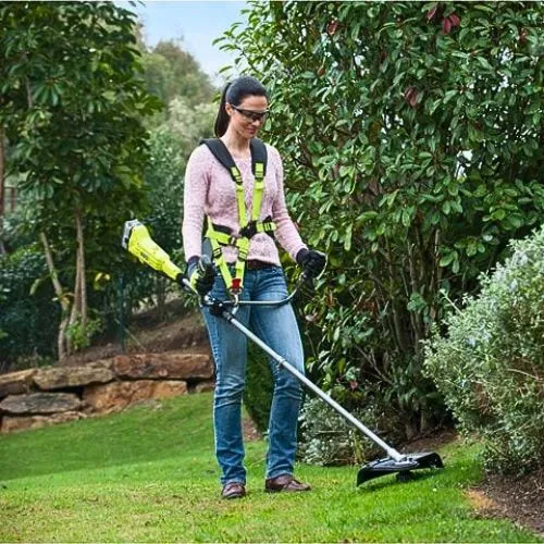 RYOBI RBC18X20B4F AKU TRIMER (18V,33CM,POJAS,NOŽ 1X4,0AH)