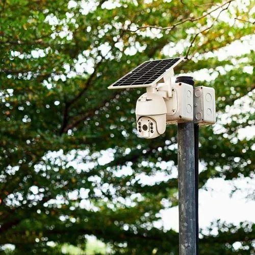 WIFI HD SMART SOLARNA KAMERA SA SENZOROM BIJELA